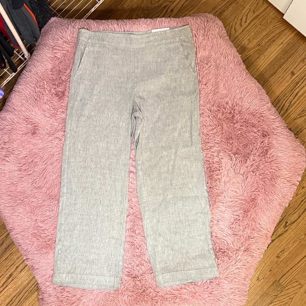 Chico's Gray Women's Wide Leg Trousers